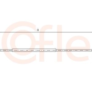 Cablu frana de parcare OPEL VIVARO A bus (X83) 1.9 DTI (F7, J7, A07) diesel 101 cai COFLE 11.6816
