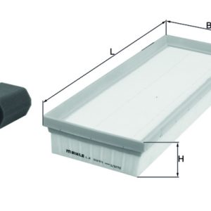 Filtru aer OPEL MOKKA 1.2 (76) benzina 136 cai KNECHT LX 3955 KIT