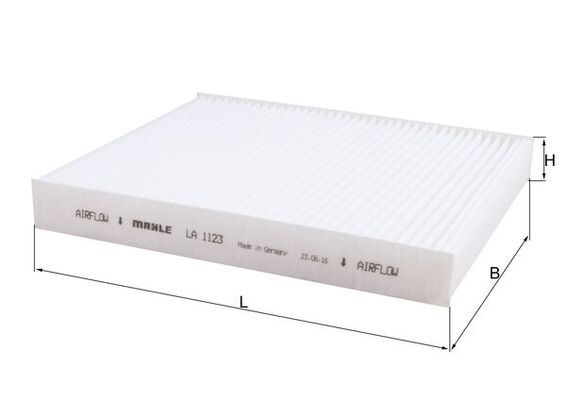 Filtru polen OPEL MOKKA / MOKKA X (J13) 1.4 4x4 (_76) benzina 152 cai KNECHT LA 1123