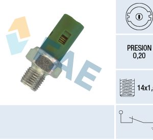 Senzor presiune ulei OPEL VIVARO A platou / sasiu (X83) 2.0 16V benzina 120 cai FAE 12630