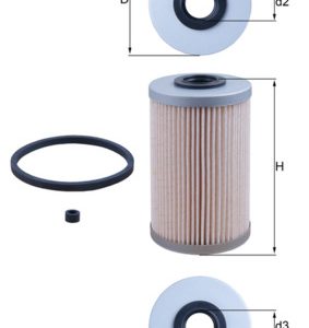 Filtru combustibil OPEL MOVANO A caroserie (X70) 2.5 DTi (FD) diesel 99 cai MAHLE ORIGINAL KX 204D