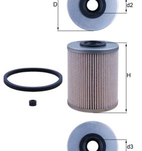 Filtru combustibil OPEL MOVANO A caroserie (X70) 1.9 DTI (FD) diesel 80 cai MAHLE ORIGINAL KX 206D