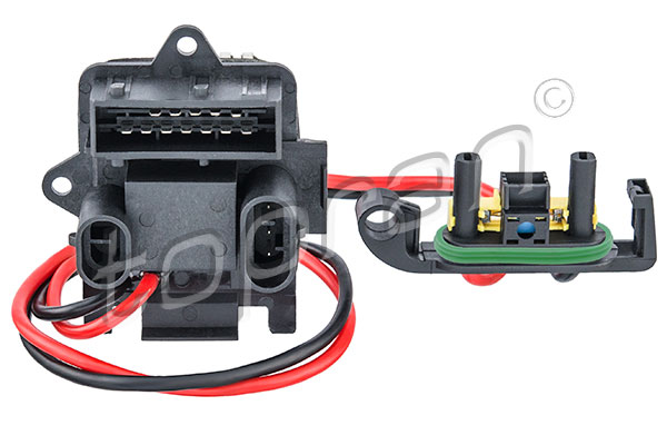 Rezistor ventilator habitaclu OPEL VIVARO A platou / sasiu (X83) 1.9 DTI diesel 101 cai TOPRAN 208 259