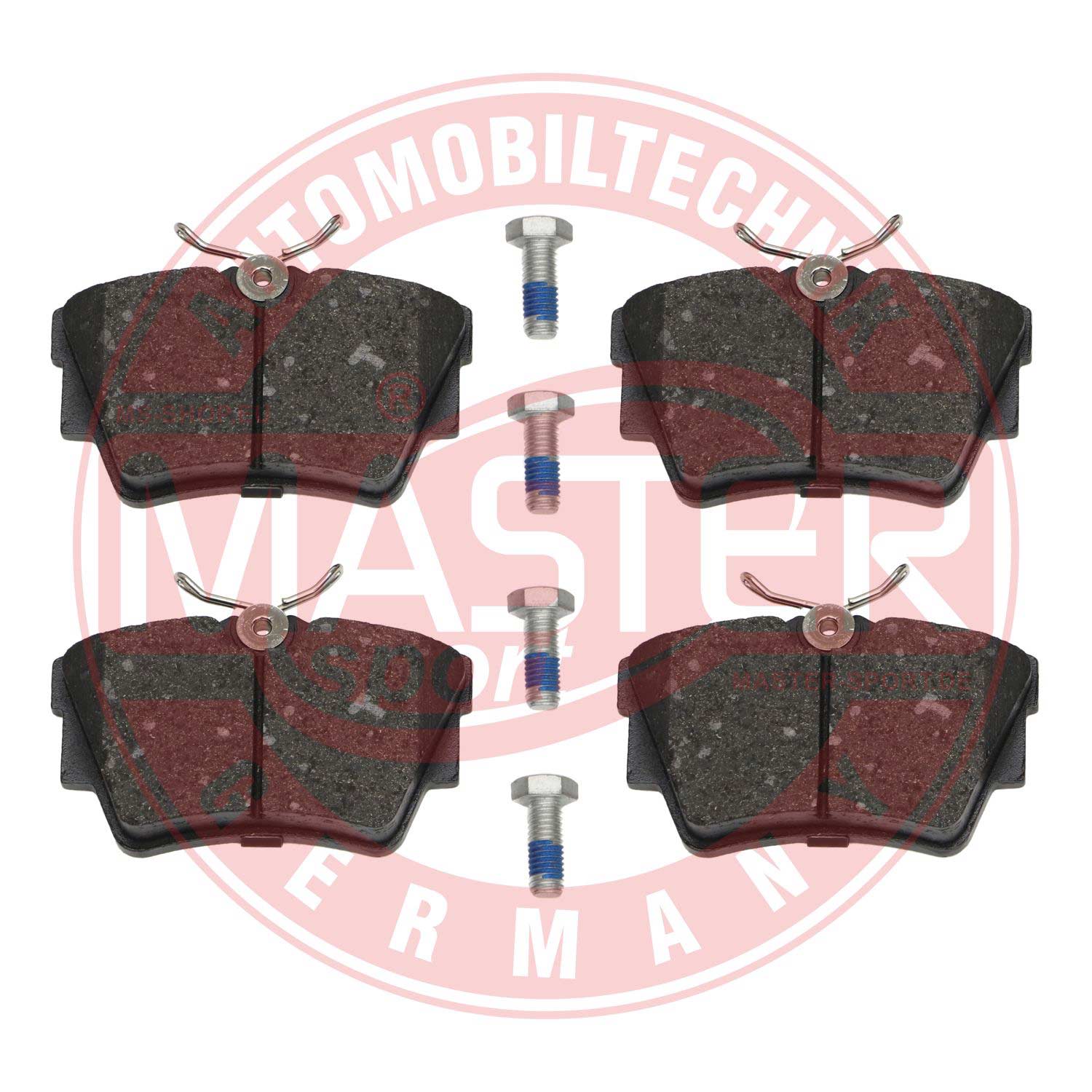 Placute frana OPEL VIVARO B caroserie (X82) 1.6 CDTI (05) diesel 95 cai MASTERSPORT GERMANY 13046028402N-SET-MS