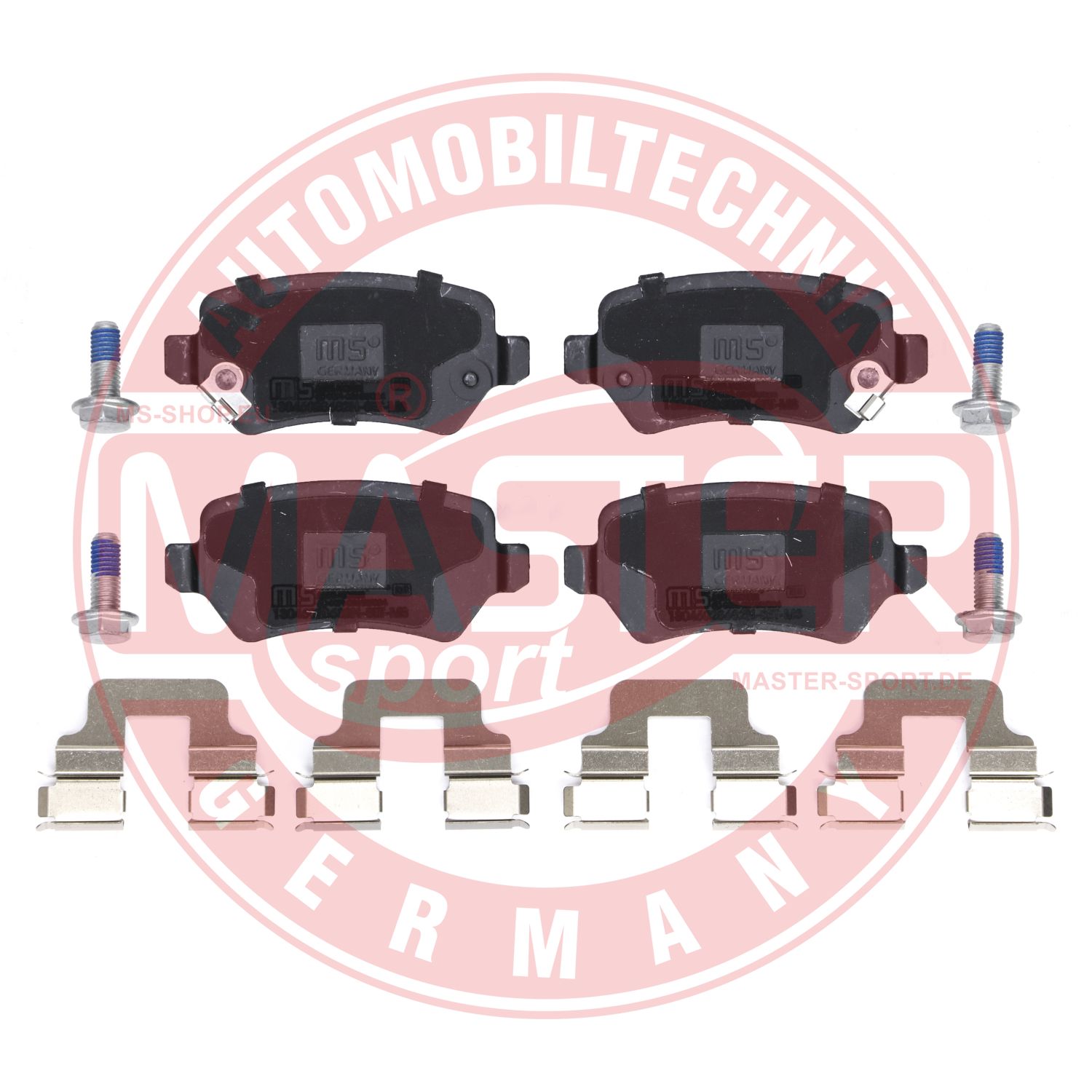 Placute frana OPEL COMBO Tour 1.3 CDTI 16V diesel 69 cai MASTERSPORT GERMANY 13046028682N-SET-MS