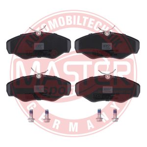 Placute frana OPEL VIVARO A platou / sasiu (X83) 2.0 16V benzina 120 cai MASTERSPORT GERMANY 13046028702T-SET-MS