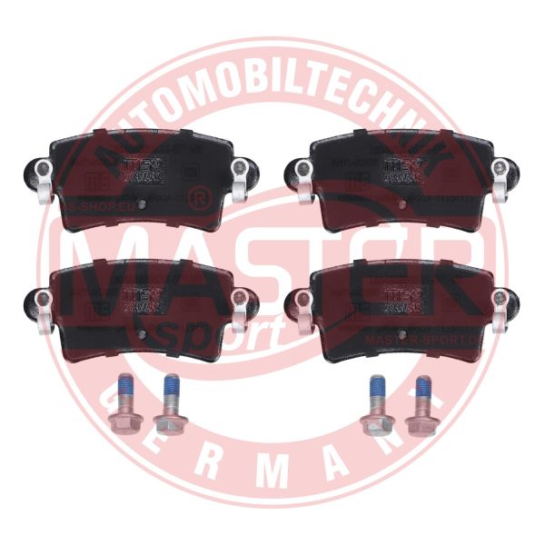 Placute frana OPEL MOVANO A platou / sasiu (X70) 2.5 D (ED, HD, UD0, UD4) diesel 80 cai MASTERSPORT GERMANY 13046038062N-SET-MS