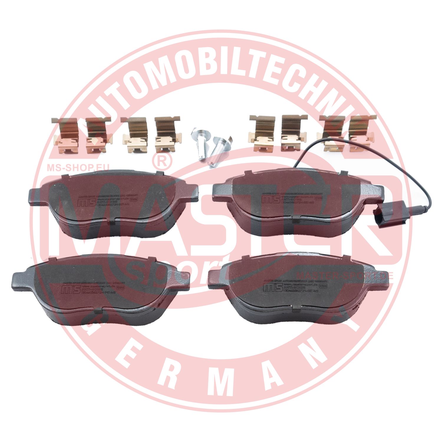 Placute frana OPEL COMBO Autoutilitara/limuzina spatioasa (X12) 1.6 CDTI (B05) diesel 105 cai MASTERSPORT GERMANY 13046038272N-SET-MS