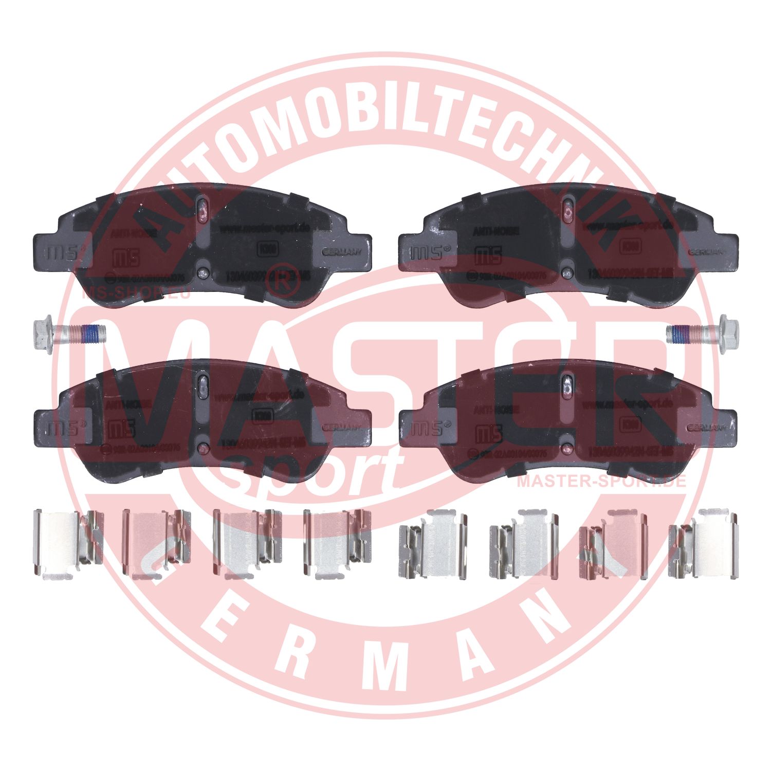 Placute frana OPEL ROCKS-E Electric (9AZ2CA) electric 8 cai MASTERSPORT GERMANY 13046039942N-SET-MS