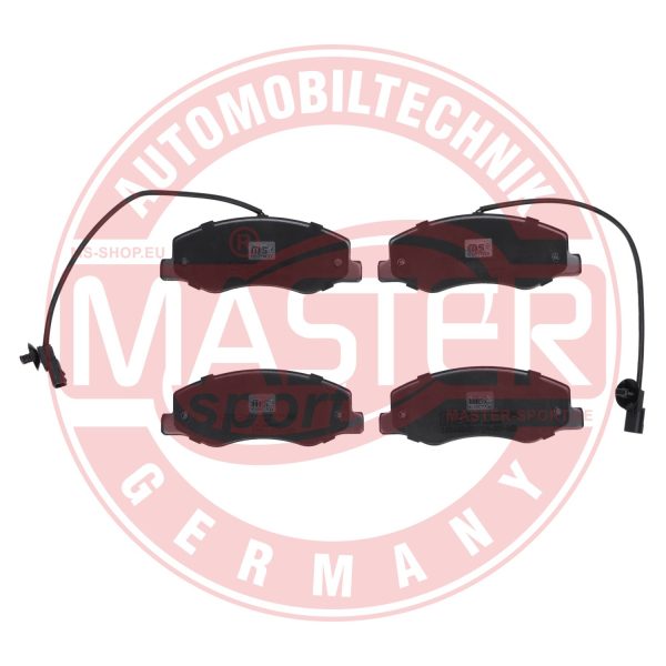 Placute frana OPEL MOVANO B bus (X62) 2.3 CDTI FWD (JV) diesel 125 cai MASTERSPORT GERMANY 13046048572N-SET-MS