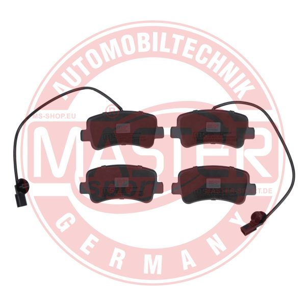Placute frana OPEL MOVANO B bus (X62) 2.3 CDTI FWD (JV) diesel 125 cai MASTERSPORT GERMANY 13046048582N-SET-MS