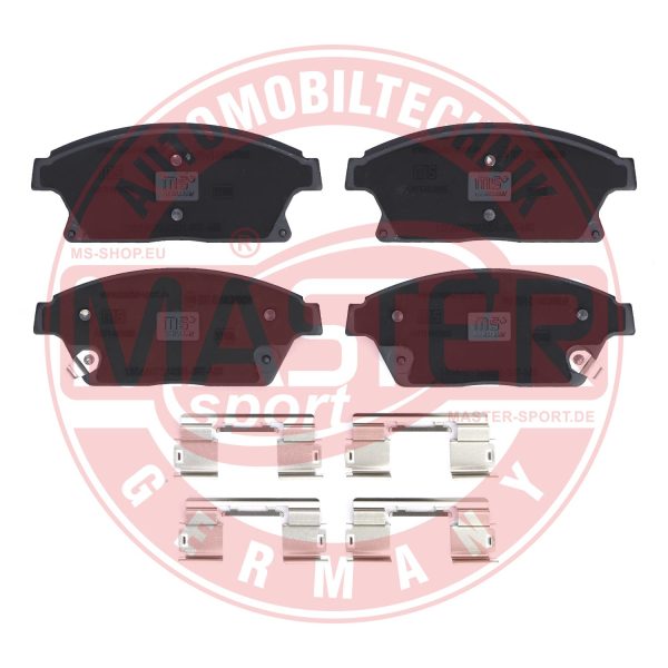 Placute frana OPEL MOKKA / MOKKA X (J13) 1.8 (_76) benzina 140 cai MASTERSPORT GERMANY 13046072632N-SET-MS