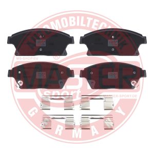 Placute frana OPEL MOKKA / MOKKA X (J13) 1.4 4x4 (_76) benzina 140 cai MASTERSPORT GERMANY 13046072632N-SET-MS