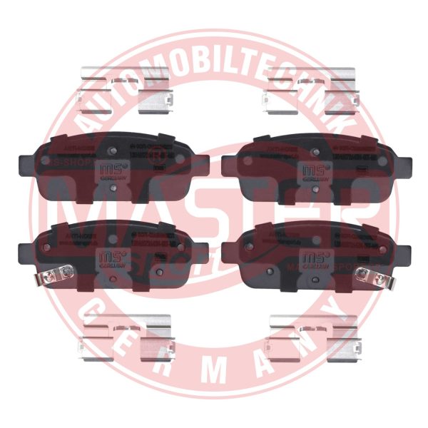 Placute frana OPEL MOKKA / MOKKA X (J13) 1.8 (_76) benzina 140 cai MASTERSPORT GERMANY 13046072642N-SET-MS