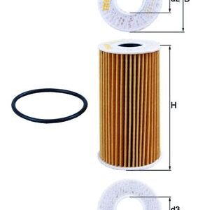 Filtru ulei OPEL VIVARO A caroserie (X83) 2.5 CDTI (F7) diesel 114 cai MAHLE ORIGINAL OX 441D