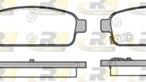 Placute frana OPEL MOKKA / MOKKA X (J13) 1.4 (_76) benzina 140 cai ROADHOUSE 21432.02