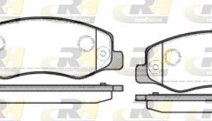 Placute frana OPEL MOVANO B caroserie (X62) 2.3 CDTI FWD (FV) diesel 146 cai ROADHOUSE 21442.01