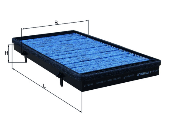 Filtru polen OPEL MOVANO A caroserie (X70) 1.9 DTI (FD) diesel 82 cai MAHLE ORIGINAL LAO 382