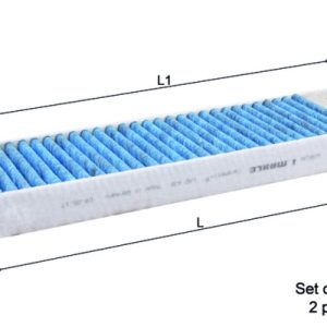 Filtru polen OPEL GRANDLAND X Van 1.2 (75) benzina 131 cai KNECHT LAO 428/S