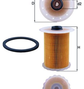 Filtru combustibil OPEL MOVANO A bus (X70) 2.5 CDTI (JD) diesel 101 cai KNECHT KX 183D