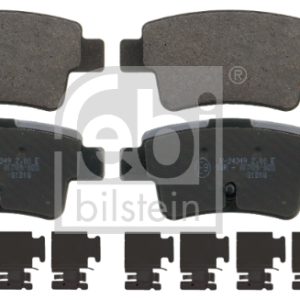 Placute frana OPEL COMBO Autoutilitara/limuzina spatioasa 1.7 CDTI 16V diesel 101 cai FEBI BILSTEIN 16880