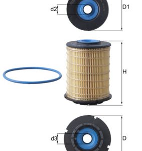 Filtru combustibil OPEL MOKKA / MOKKA X (J13) 1.6 CDTI (_76) diesel 136 cai MAHLE ORIGINAL KX 404D
