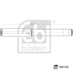 Amortizor OPEL VIVARO B caroserie (X82) 1.6 CDTI (05) diesel 120 cai FEBI BILSTEIN 193135