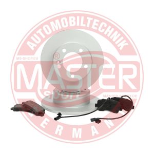 Set frana frana disc OPEL MOVANO B platou / sasiu (X62) 2.3 CDTI RWD (EV, HV, UV) diesel 136 cai MASTERSPORT GERMANY 201201900