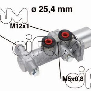 Pompa centrala frana OPEL VIVARO A platou / sasiu (X83) 2.0 CDTI diesel 114 cai CIFAM 202-767