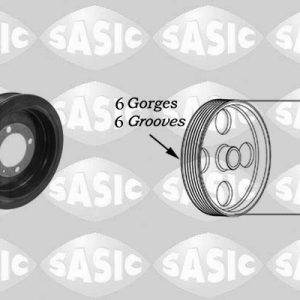 Fulie curea arbore cotit OPEL MOKKA / MOKKA X (J13) 1.7 CDTI (_76) diesel 131 cai SASIC 2156062