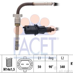 Senzor temperatura gaze evacuare OPEL CASCADA (W13) 2.0 CDTI (67) diesel 165 cai FACET 22.0042