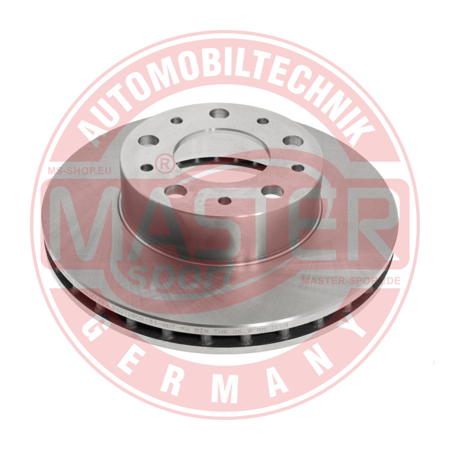 Disc frana OPEL MOVANO C platou / sasiu (U9) 2.2 D diesel 140 cai MASTERSPORT GERMANY 24012802131-PCS-MS