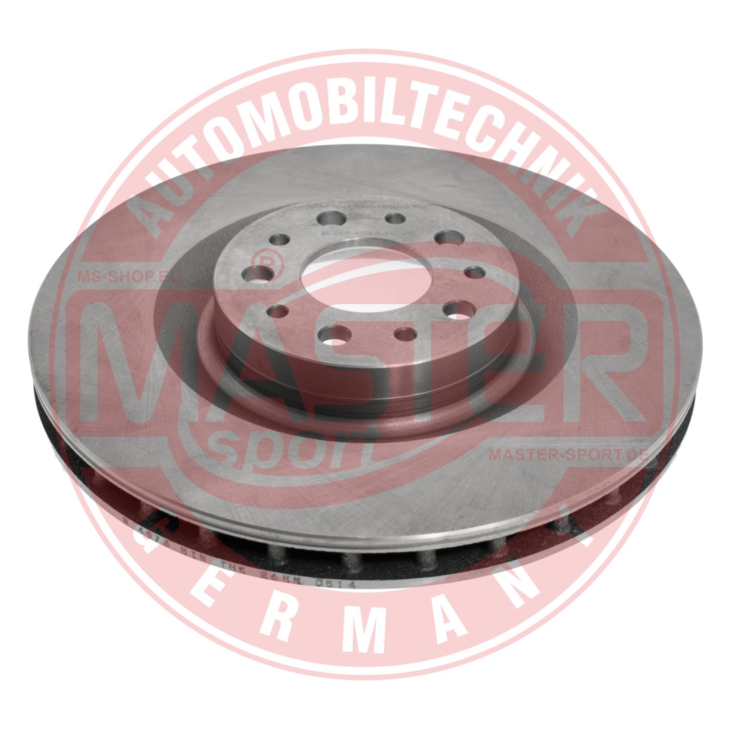 Disc frana OPEL COMBO Tour (X12) 1.3 CDTI (C26, D26, E26, C05) diesel 80 cai MASTERSPORT GERMANY 24012802531-PCS-MS