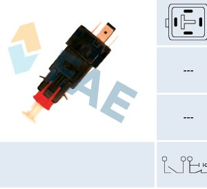 Comutator lumini frana OPEL COMBO Tour 1.3 CDTI 16V diesel 69 cai FAE 24519