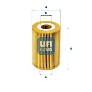 Filtru ulei OPEL MOVANO A bus (X70) 3.0 DTi (JD) diesel 136 cai UFI 25.026.00