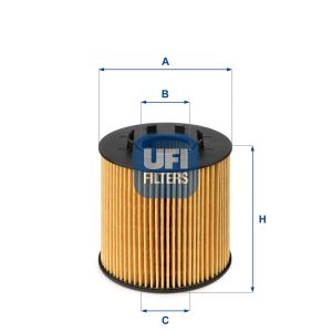 Filtru ulei OPEL MOVANO A caroserie (X70) 2.2 DTI (FD) diesel 90 cai UFI 25.033.00