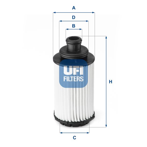 Filtru ulei OPEL CASCADA (W13) 2.0 CDTI (67) diesel 170 cai UFI 25.118.00