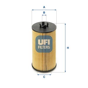 Filtru ulei OPEL MOKKA / MOKKA X (J13) 1.6 CDTI 4x4 (_76) diesel 110 cai UFI 25.199.00