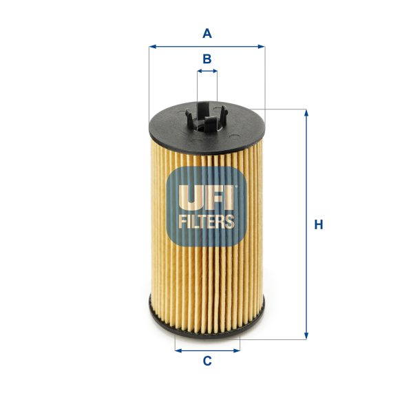 Filtru ulei OPEL MOKKA / MOKKA X (J13) 1.6 CDTI 4x4 (_76) diesel 110 cai UFI 25.199.00