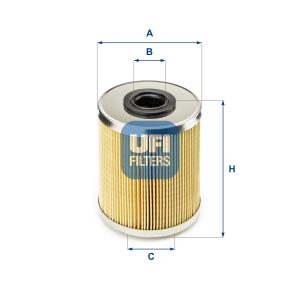 Filtru combustibil OPEL MOVANO A bus (X70) 3.0 DTi (JD) diesel 136 cai UFI 26.695.00