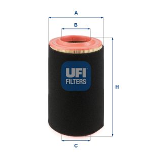 Filtru aer OPEL MOVANO C platou / sasiu (U9) 2.2 D diesel 120 cai UFI 27.A69.00