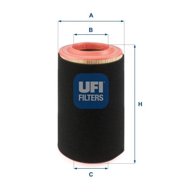 Filtru aer OPEL MOVANO C platou / sasiu (U9) 2.2 D diesel 120 cai UFI 27.A69.00