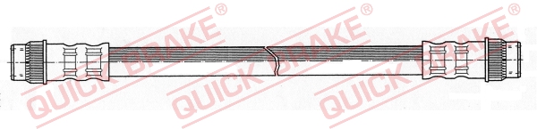 Furtun frana OPEL VIVARO B bus (X82) 1.6 CDTI (06) diesel 90 cai QUICK BRAKE 27.042