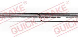 Furtun frana OPEL VIVARO A bus (X83) 2.0 ECOTEC (F7, A07, J7) benzina 117 cai QUICK BRAKE 27.042