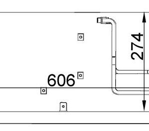 Condensator climatizare OPEL COMBO Autoutilitara/limuzina spatioasa (71_) 1.7 D diesel 60 cai MAHLE ORIGINAL AC 223 000S
