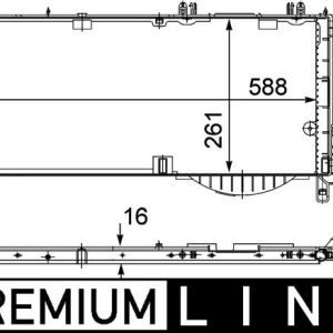 Condensator climatizare OPEL COMBO Autoutilitara/limuzina spatioasa 1.7 CDTI 16V diesel 101 cai MAHLE ORIGINAL AC 336 000P