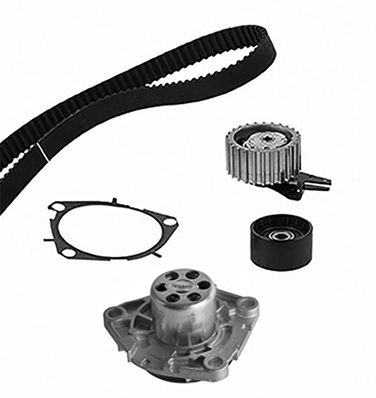 Set pompa apa + curea dintata OPEL COMBO Autoutilitara/limuzina spatioasa (X12) 1.6 CDTI (B05) diesel 120 cai METELLI 30-1352-5
