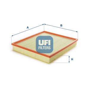 Filtru aer OPEL MOVANO A caroserie (X70) 2.2 DTI (FD) diesel 90 cai UFI 30.099.00