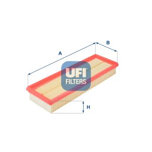 Filtru aer OPEL MOVANO A caroserie (X70) 1.9 DTI (FD) diesel 80 cai UFI 30.150.00