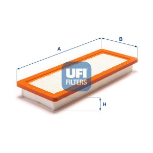 Filtru aer OPEL GRANDLAND / GRANDLAND X (A18, P1UO) 1.6 Turbo Hybrid benzina/elector 224 cai UFI 30.467.00
